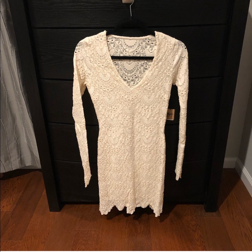 Nightcap Ivory Lace Dress